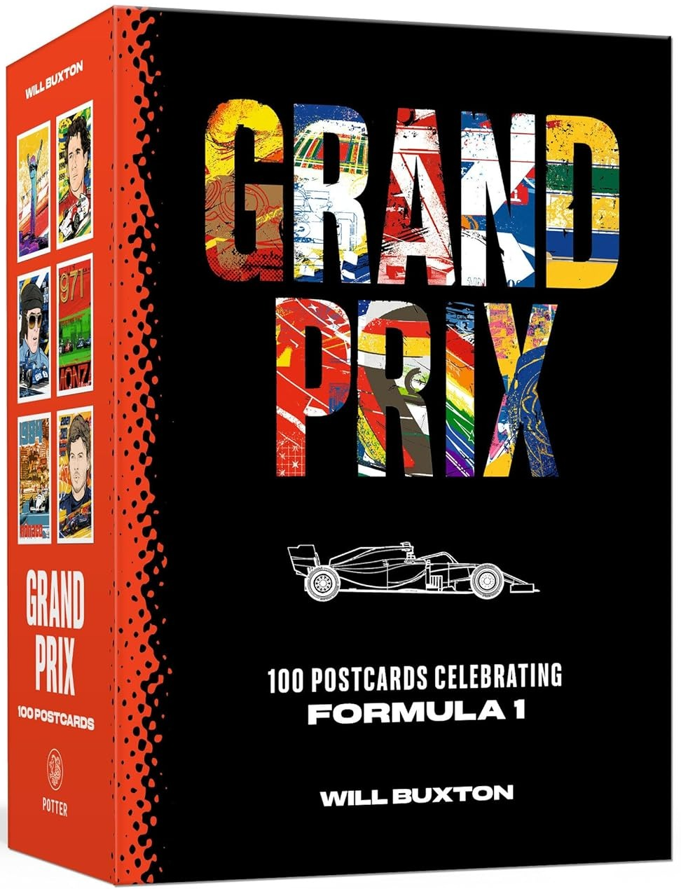 Grand Prix Postcards - mai multe modele - pret pe bucata - Will Buxton