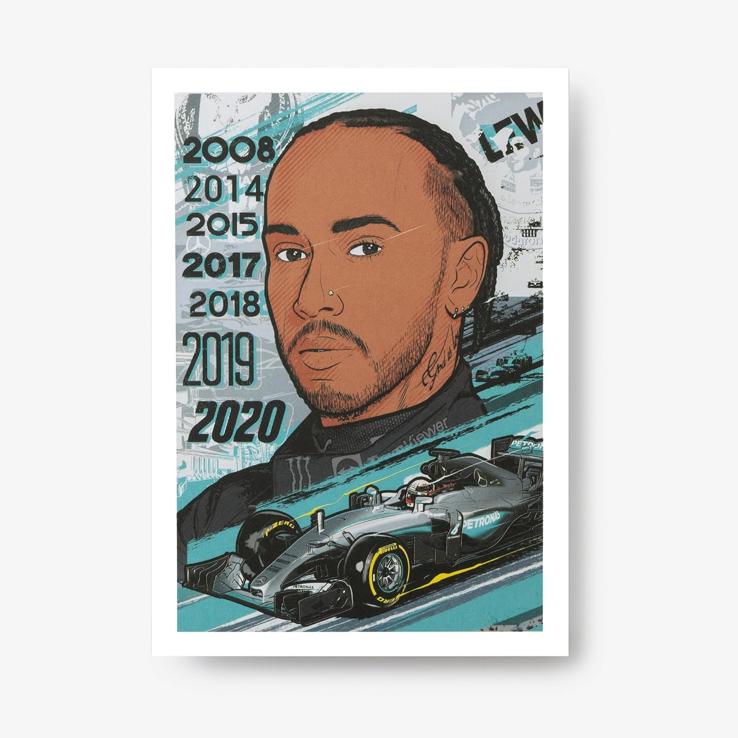 Grand Prix Postcards - mai multe modele - pret pe bucata - Will Buxton