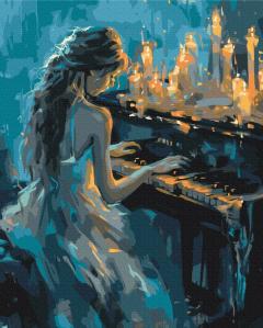 Set pictura pe numere - Pianista