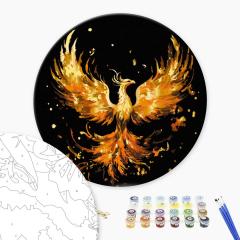 Set pictura pe numere - Phoenix renascand