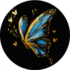 Set pictura pe numere - Fluture