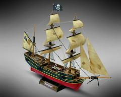 Kit de construit - Corabie din lemn - Black Queen