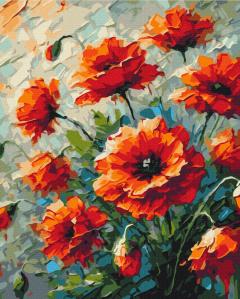 Set pictura pe numere - Maci - Oleg Loburak