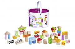 Set joaca din lemn - Blocuri de constructie