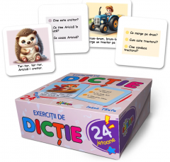 24 jetoane. Exercitii de dictie