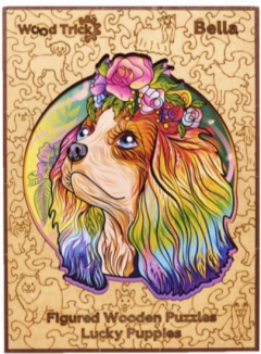 Puzzle clasic 110 piese - Lucky Puppies: Bella