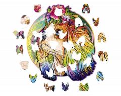 Puzzle clasic 110 piese - Lucky Puppies: Bella