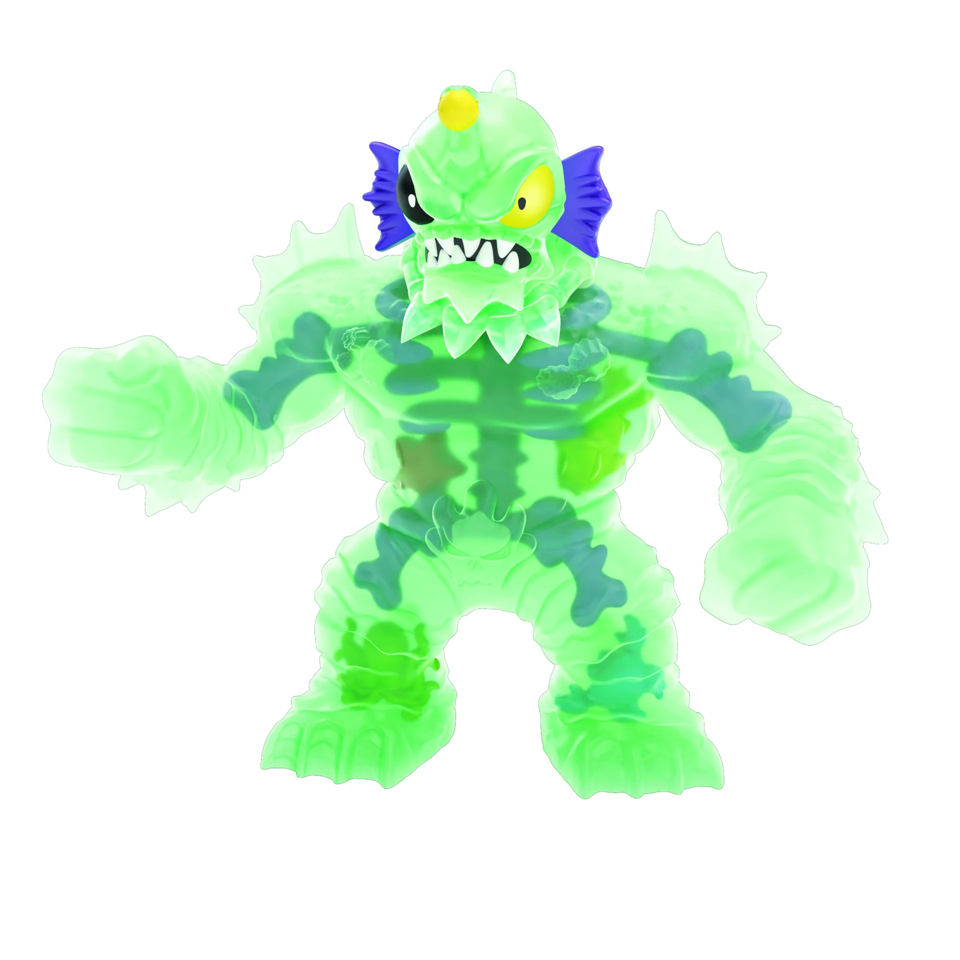 Set 2 figurine - Heroes of Goo Jit Zu: Deep Goo Sea - Blazagon vs