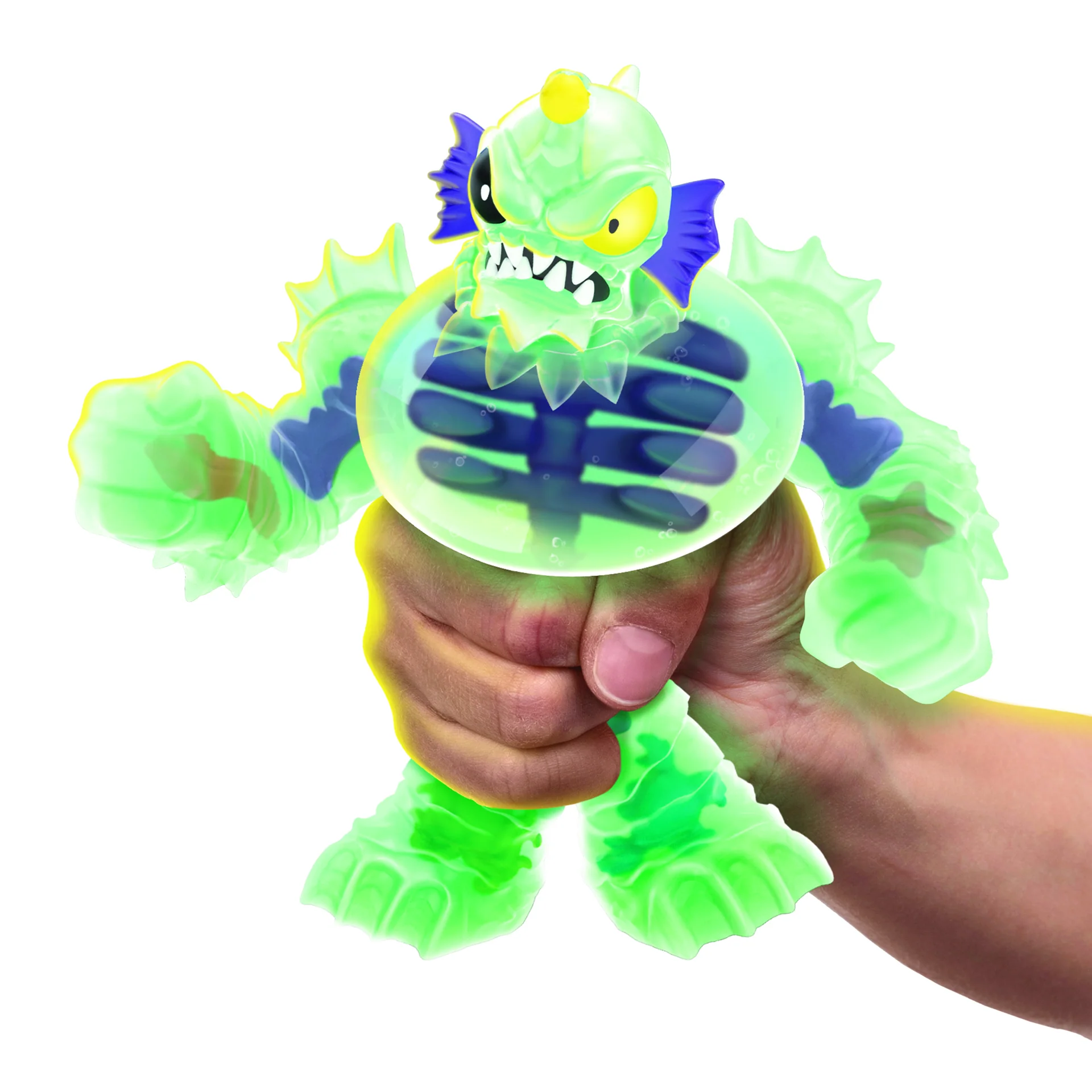 Set 2 figurine - Heroes of Goo Jit Zu: Deep Goo Sea - Blazagon vs