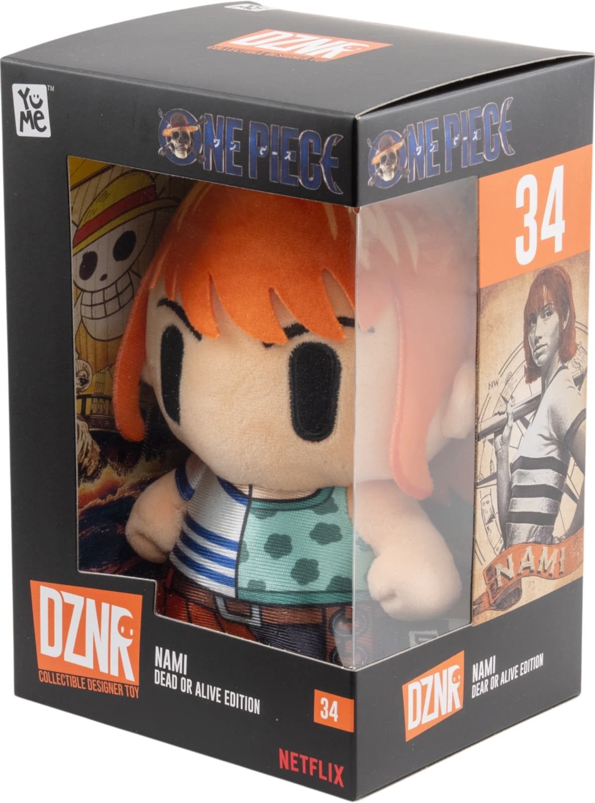 Papusa plus - One Piece - Nami, 18cm - YuMe