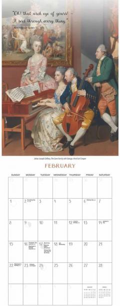 Calendar 2026 - Jane Austen