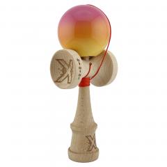 Jucarie de indemanare - Kendama X (Roz/Portocaliu/Galben)