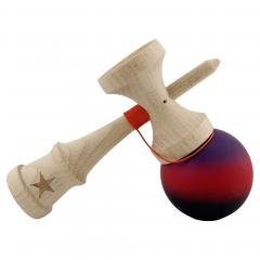 Jucarie de indemanare - Kendama X - Mov/Rosu/Negru