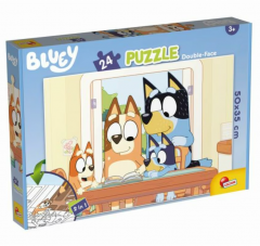 Puzzle de colorat 24 piese - Bluey