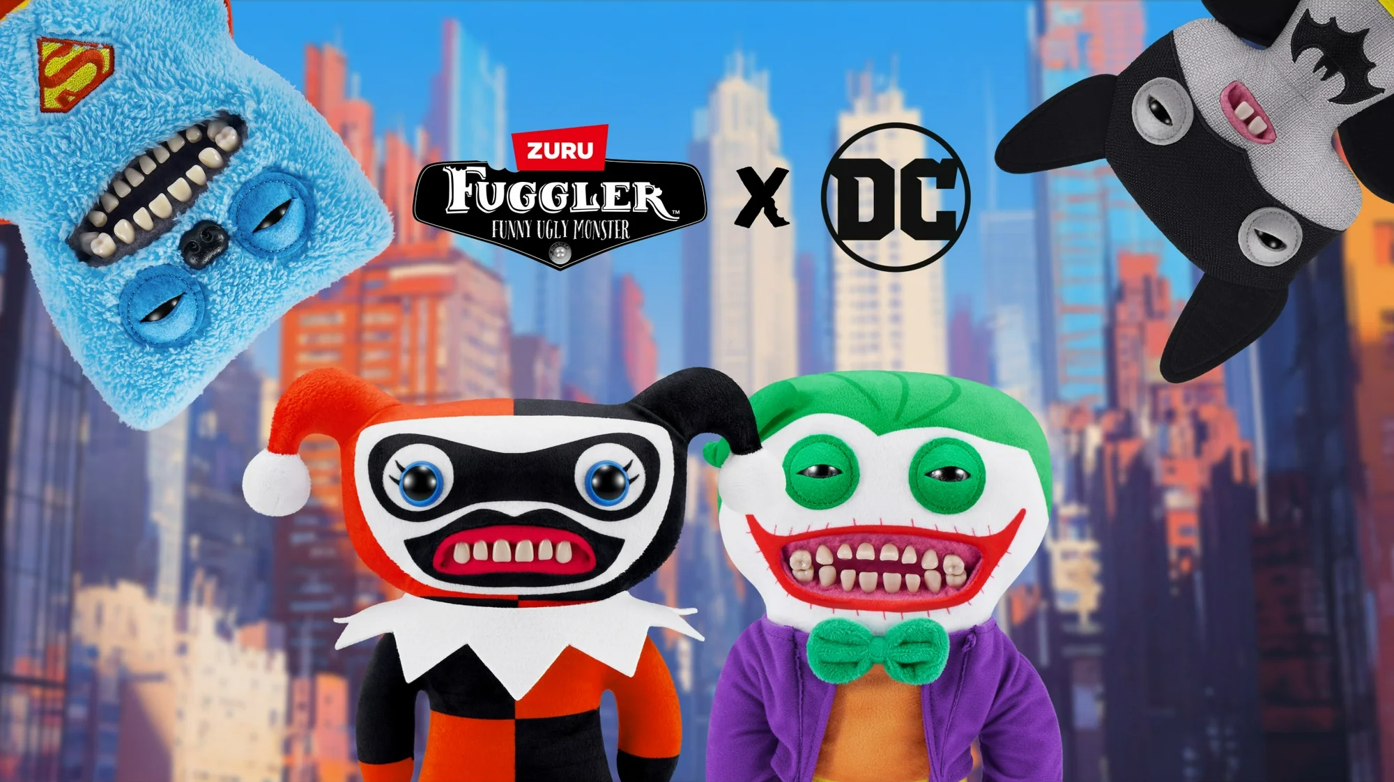 Jucarie de plus - Fuggler x DC - mai multe modele - Zuru
