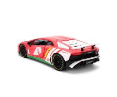 Masinuta metalica si figurina - Sonic The Hedgehog - Ariciul si Lamborghini Aventador SV