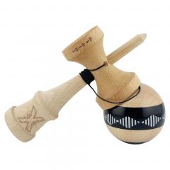 Jucarie de indemanare - Kendama X - Sticky Frequency Negru