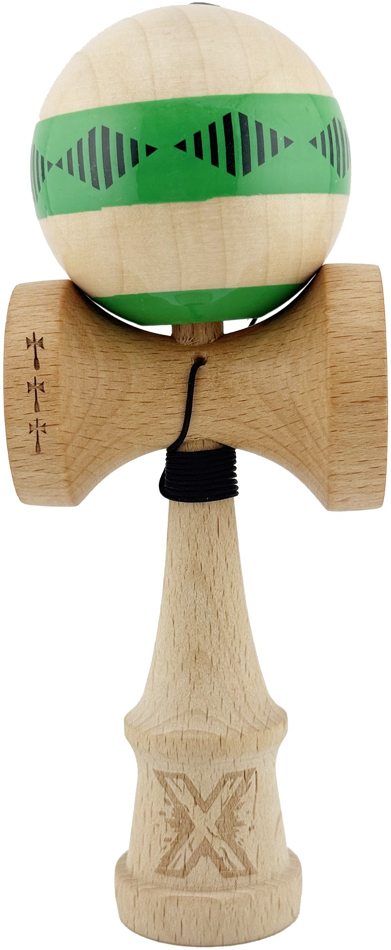 キンタケ Jucarie de indemanare - Kendama X - Sticky Frequency Verde - X