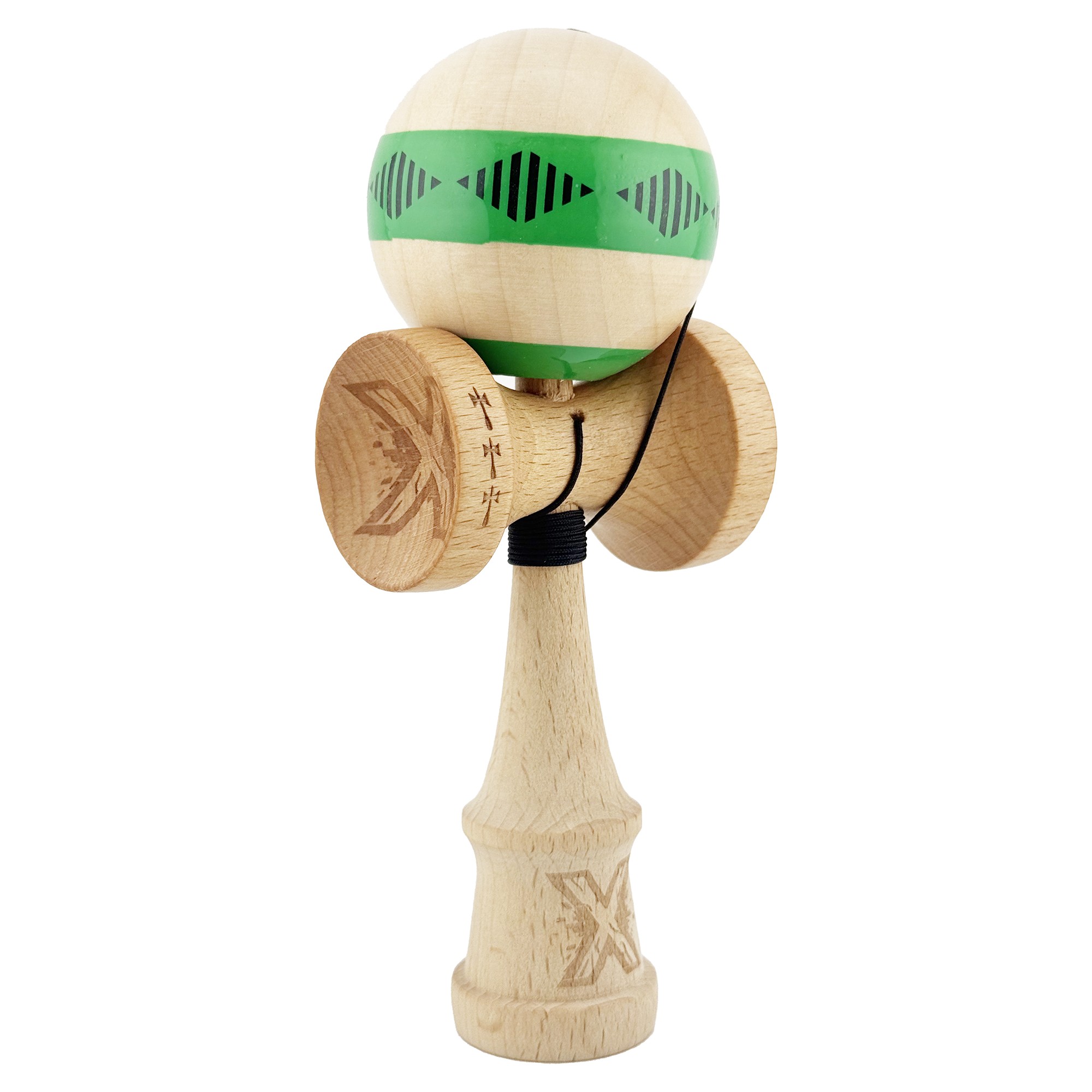 Jucarie de indemanare - Kendama X - Sticky Frequency Verde - X