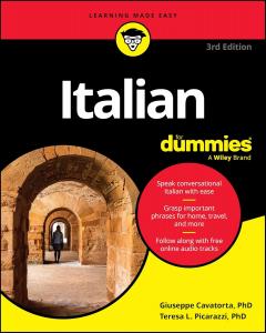 Coperta cărții Italian For Dummies