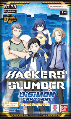 Joc de carti - Digimon Card Game: Hackers’ Slumber Booster (BT-23)