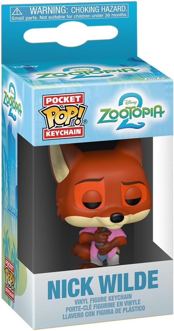 Breloc - Pop! Keychain - Zootopia 2 - Nick Wilde - Funko