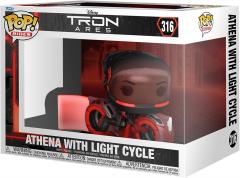 Figurina - Funko Pop! Ride - Tron: Ares - Athena with Light Cycle