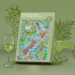 Puzzle clasic 1000 piese - Harta Noii Zeelande