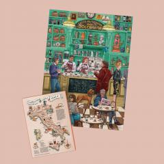 Puzzle clasic 1000 piese - Italian Coffee Culture