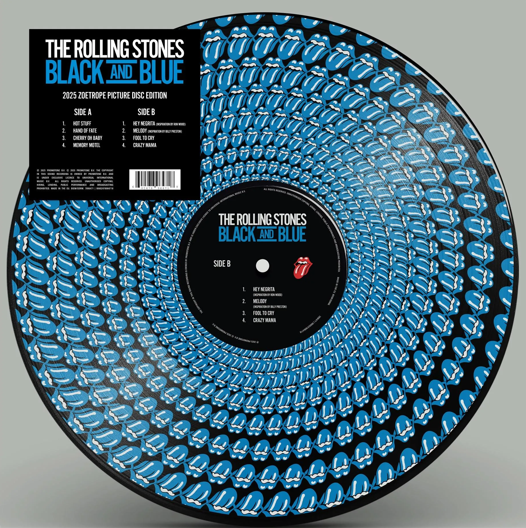 Black And Blue (Zoetrope Vinyl) - The Rolling Stones