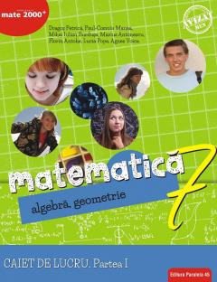Matematica. Algebra, geometrie. Caiet de lucru. Clasa a 7-a. Consolidare. Partea I 