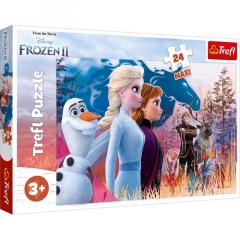 Puzzle 24 de piese - Frozen II - Calatoria Magica
