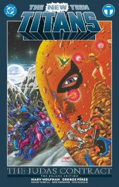 Coperta cărții New Teen Titans: The Judas Contract Deluxe Edition