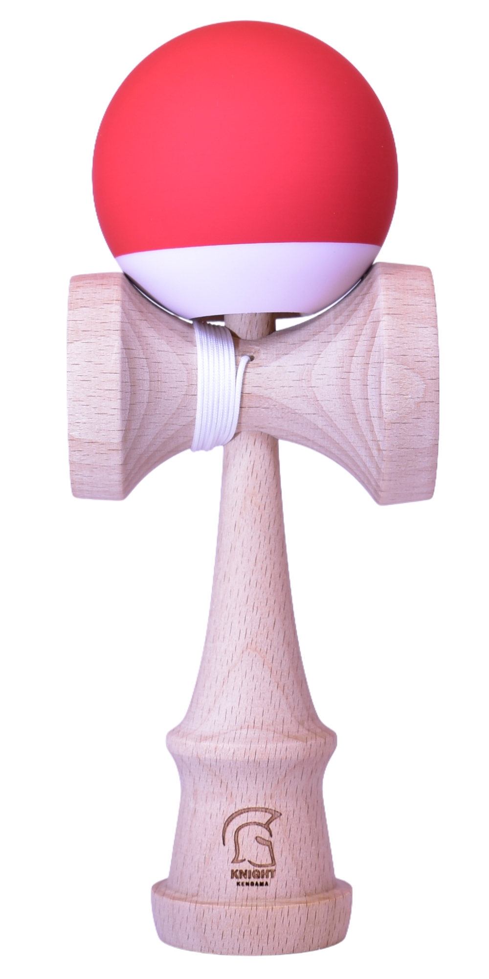 sc♡ Jucarie de indemanare - Kendama Antiskid Paint - Rosu/Alb - Knight