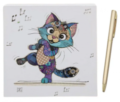 Blocnotes + Pix - Bug Art - Kitten