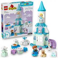 LEGO Duplo - Disney - Frozen - Petrecerea de la castelul Elsei din Regatul de gheata - 54 piese (10455)