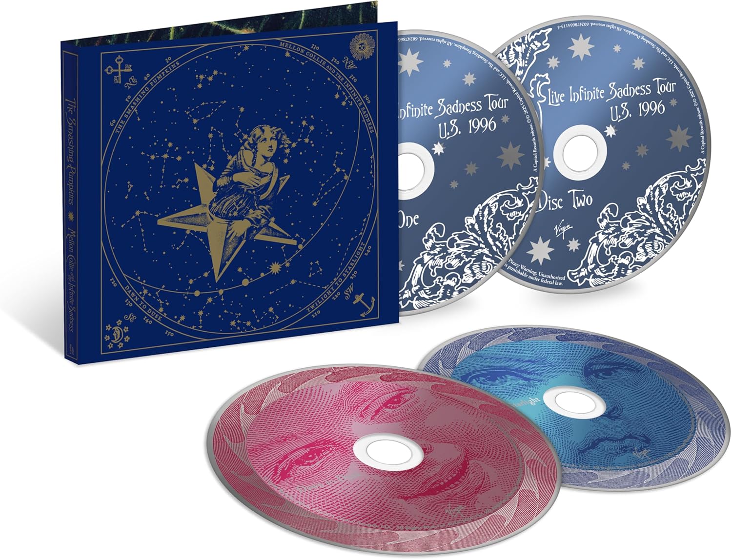 スマパン　Mellon Collie deluxe edition Mellon Collie And The Infinite Sadness (4xCD Deluxe Edition,30th