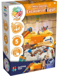 Set educativ - Micul geolog - Excavari in Egipt