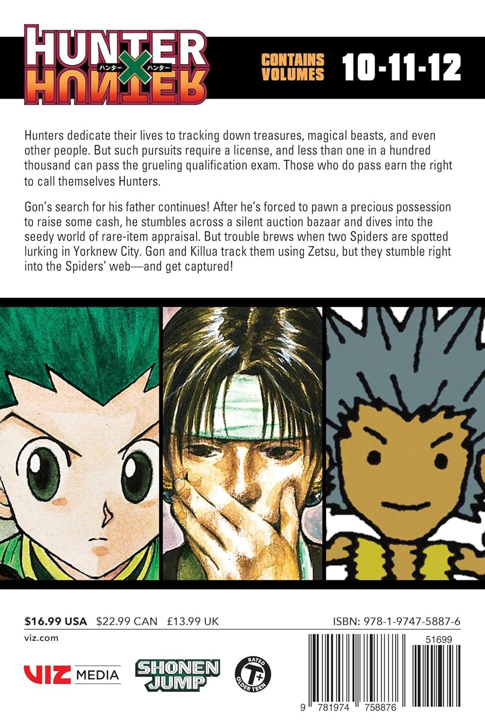 Hunter x Hunter - Volume 10-12 - Yoshihiro Togashi