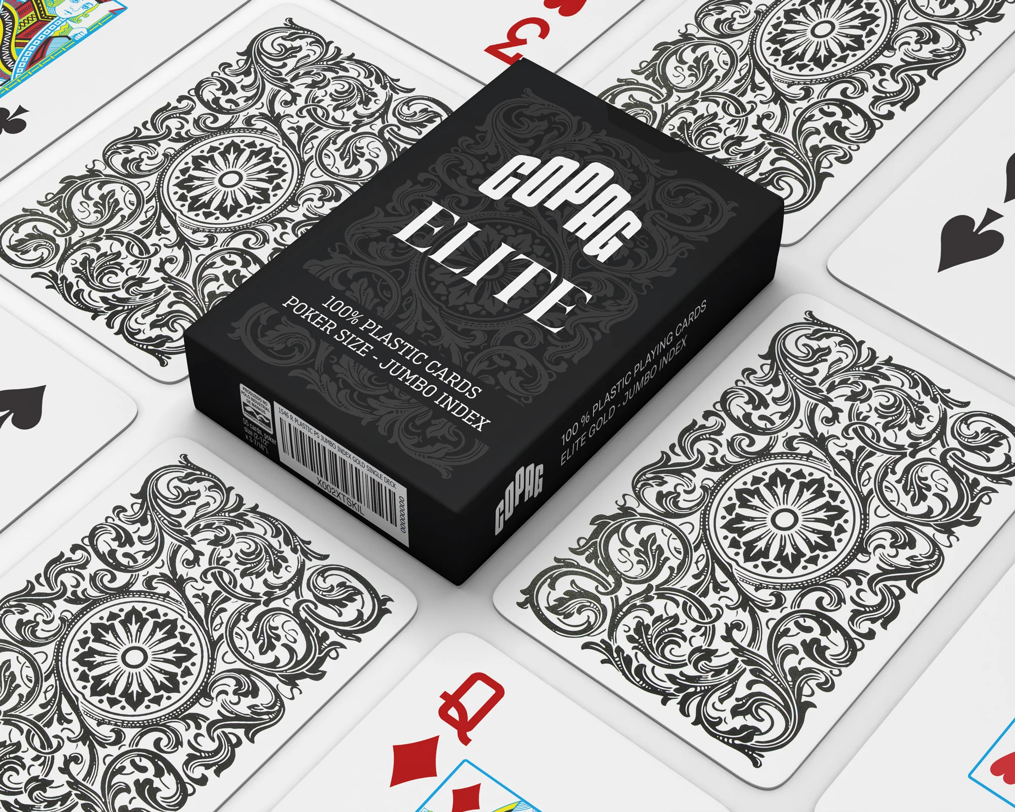 Carti de joc - Copag Elite 100% Plastic Playing Cards - Poker Size