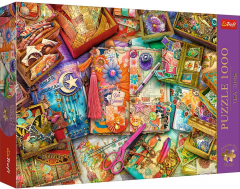 Puzzle 1000 piese - Tea Time - Journalist's Desk