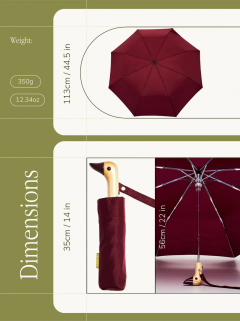 Umbrela - Compact Duck - Cherry