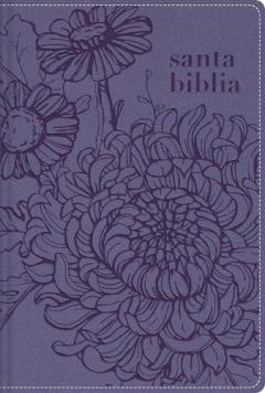 NBLA, Santa Biblia, Edicion versificada, Tamano bolsillo, Leathersoft, Morado, Con cierre,  Palabras de Jesus en rojo, Comfort Print