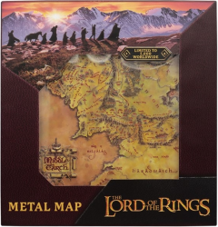 Harta - Lord of the Rings - Metal Map