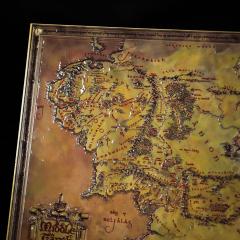 Harta - Lord of the Rings - Metal Map