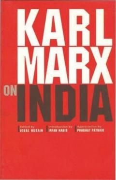 Coperta cărții Karl Marx on India