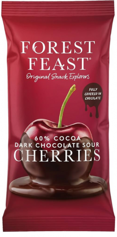 Visine invelite in ciocolata neagra