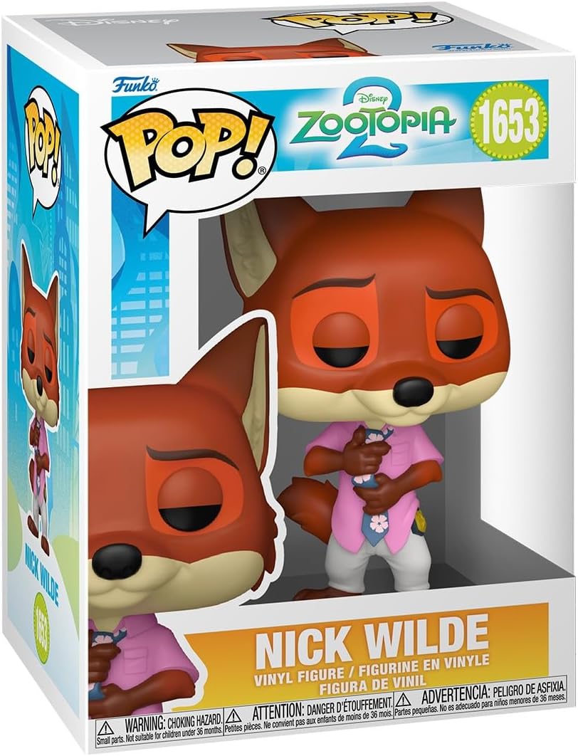 Figurina - Pop! - Disney Zootopia 2 - Nick Wilde - Funko