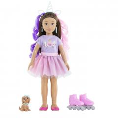 Set joaca - Unicorn - Papusa Luna