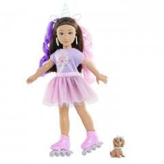 Set joaca - Unicorn - Papusa Luna